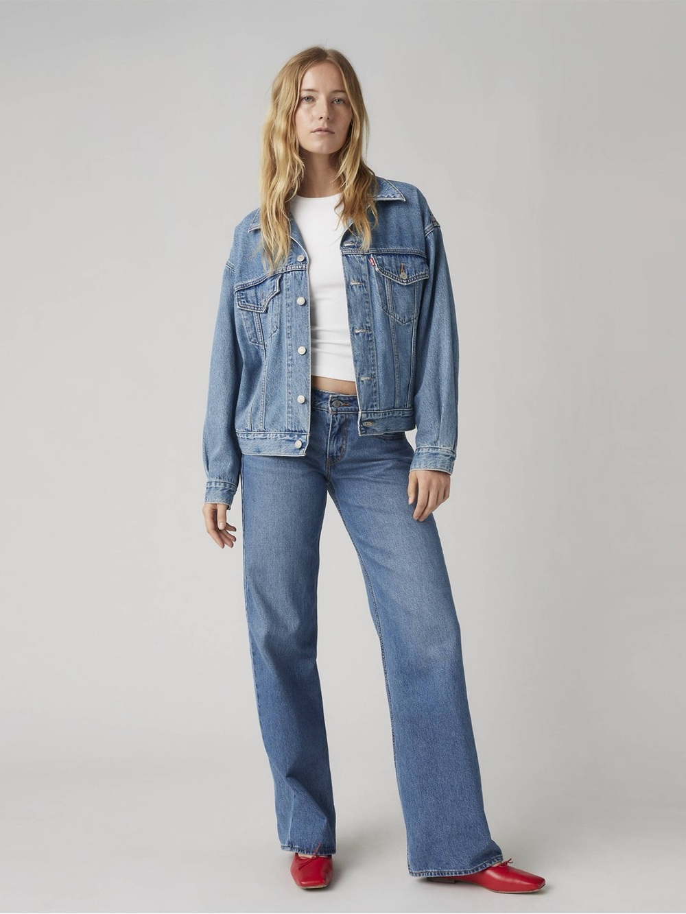 Levi’s low loose jeans in rescued city 25x30